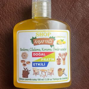 SHOP AHŞAP BAKIM YAĞI LİMONLU 100 ML